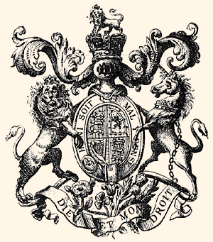 Изображение Британского герба викторианской эпохи